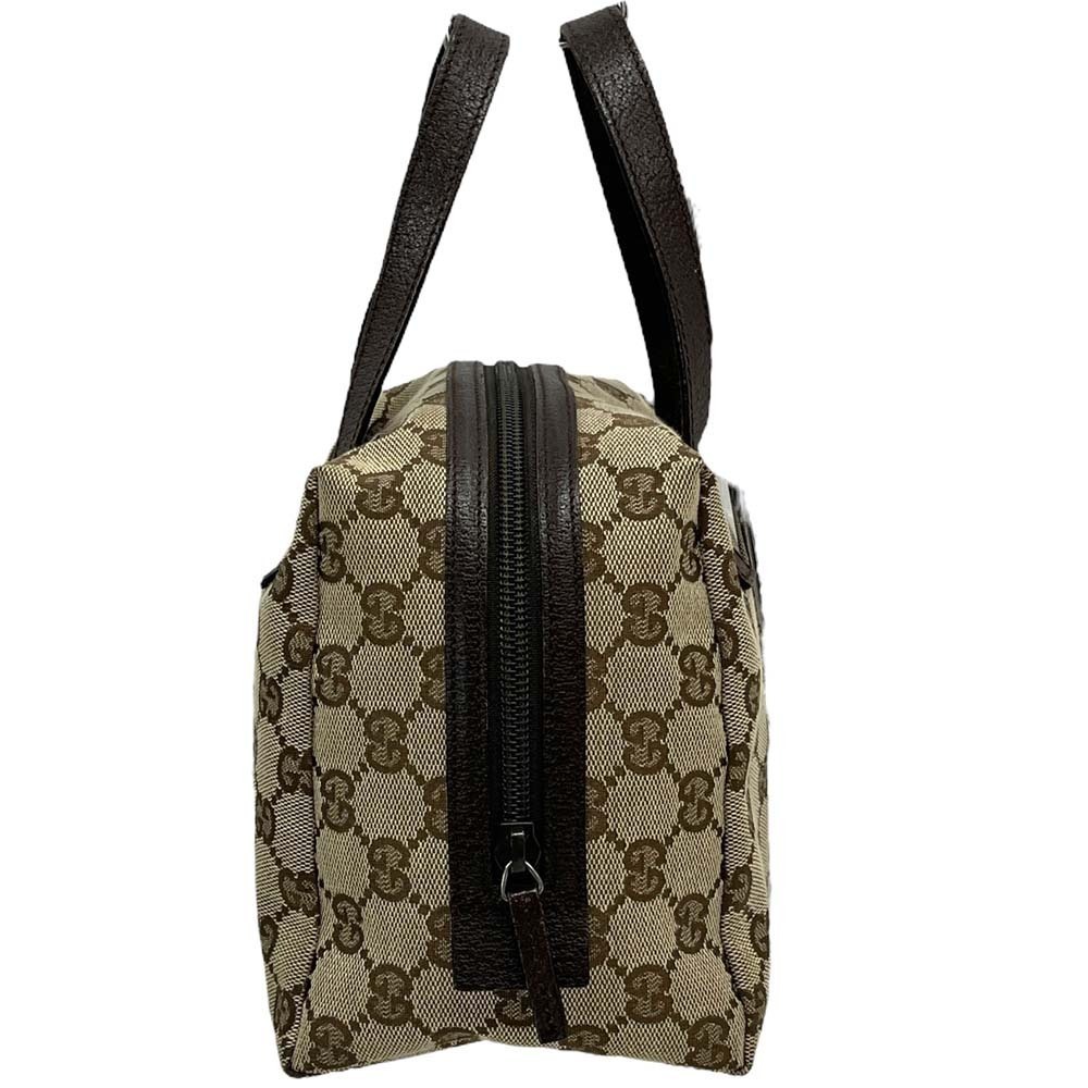 Gucci Handbag GG Canvas Handheld Beige Brown - Picture 4 of 10